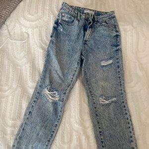 Garage ripped jeans size 0 / 24